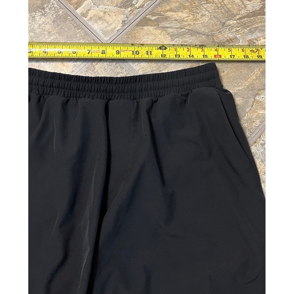 Lululemon Channel Cross Swim Shorts Men XL Black Good 7in Inseam Athletic Trunks - Picture 7 of 9